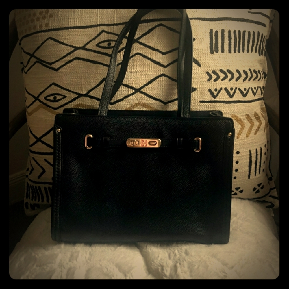 Coach Turnlock Tote